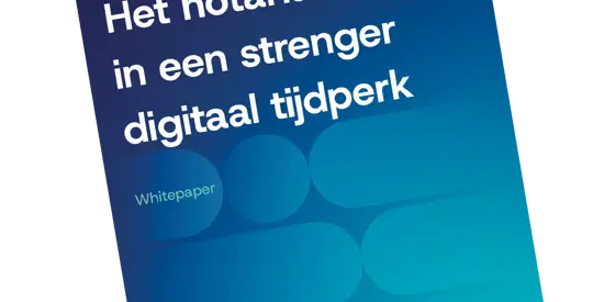 Whitepaper Het notariaat in een strenger digitaal tijdperk front.png